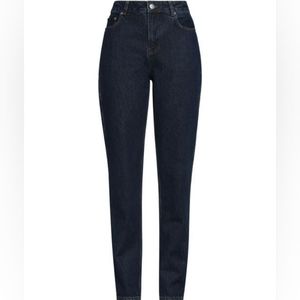 Ganni Womans Blue Demin Pants